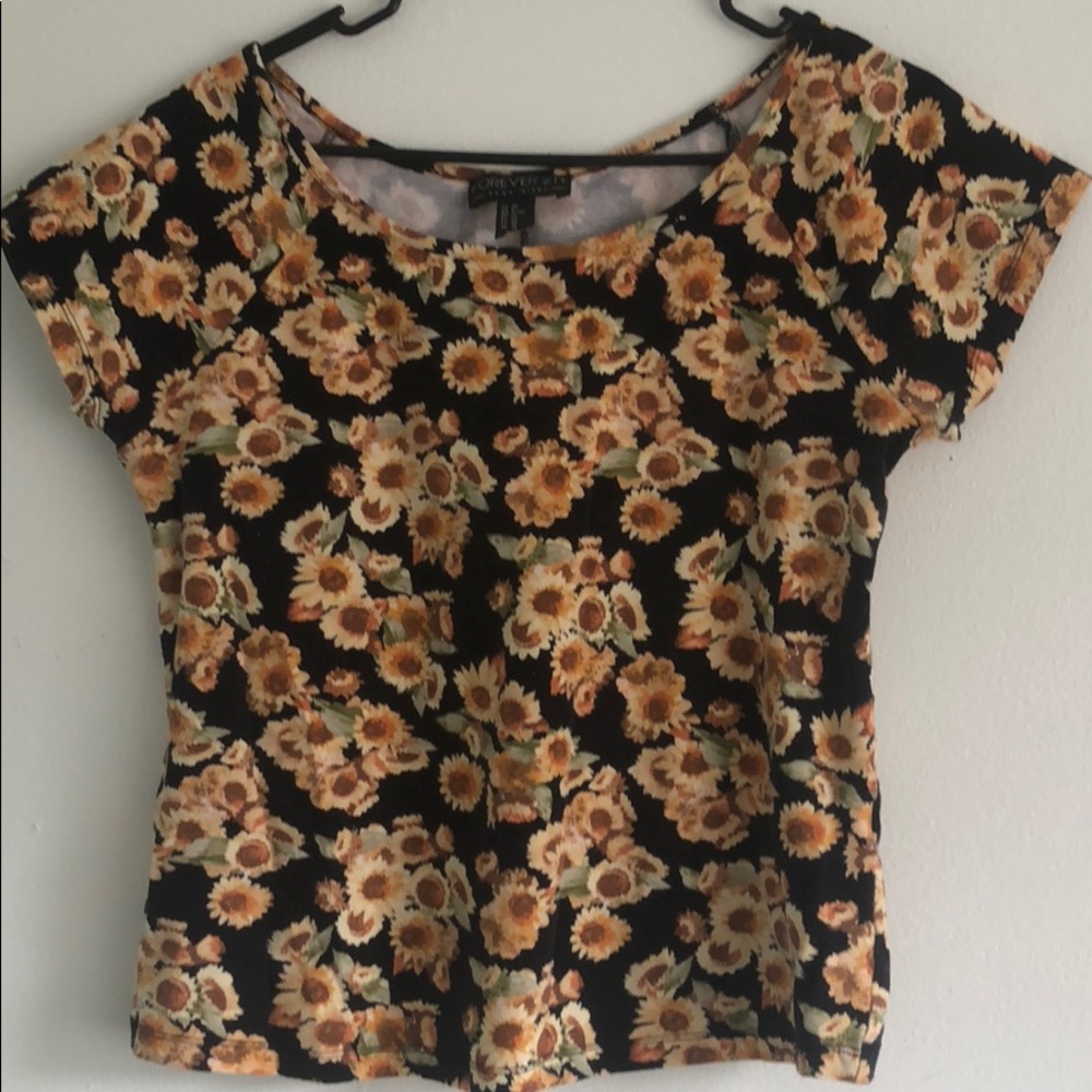 FOREVER 21 + crop top